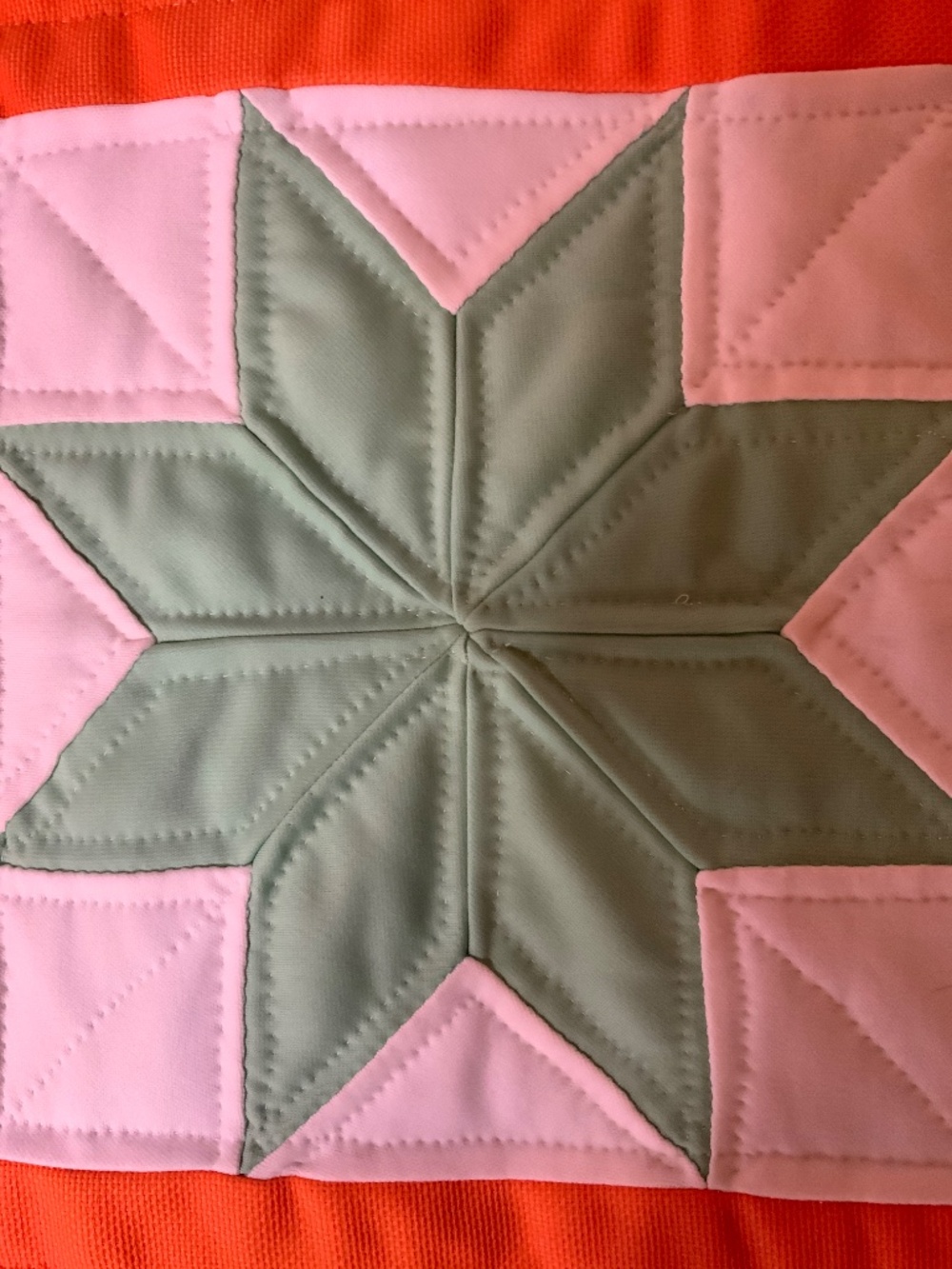 Star-Pattern Quilt - Picture 3 of 7